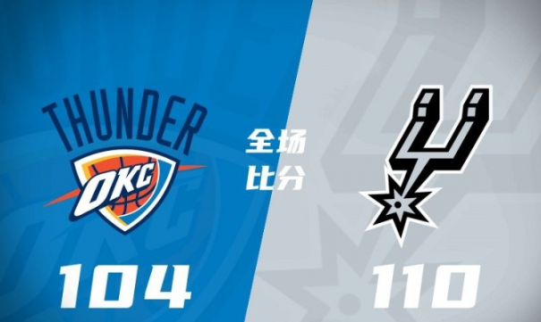 NBA杯马刺110-104雷霆