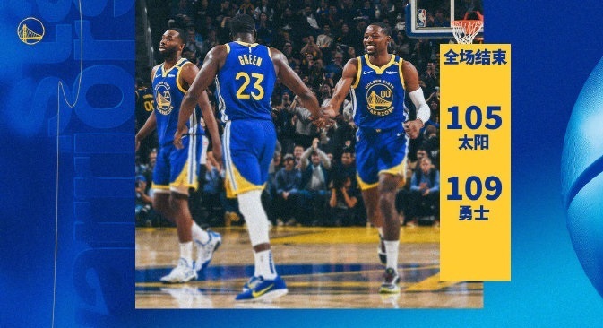 NBA：勇士109-105太阳