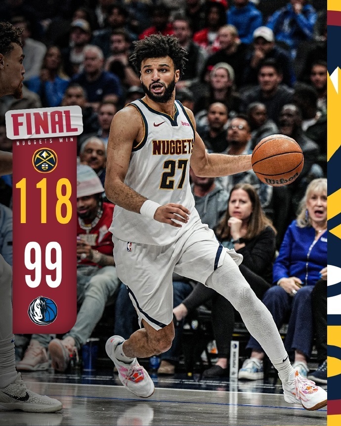 NBA：掘金118-99独行侠