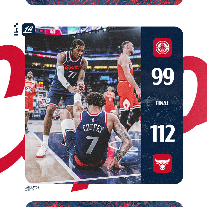NBA- 公牛112-99快船