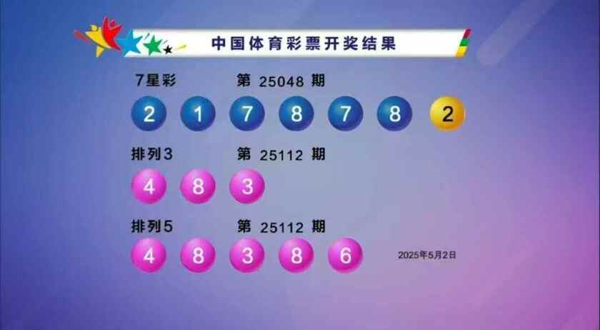 体彩开奖详情