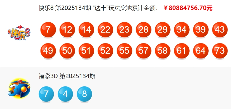 福彩开奖详情