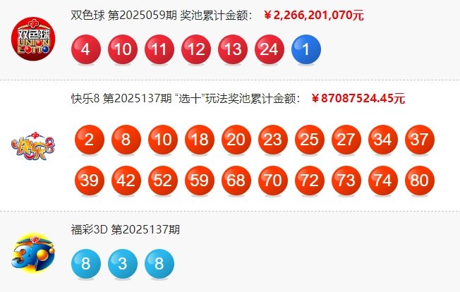 福彩开奖详情