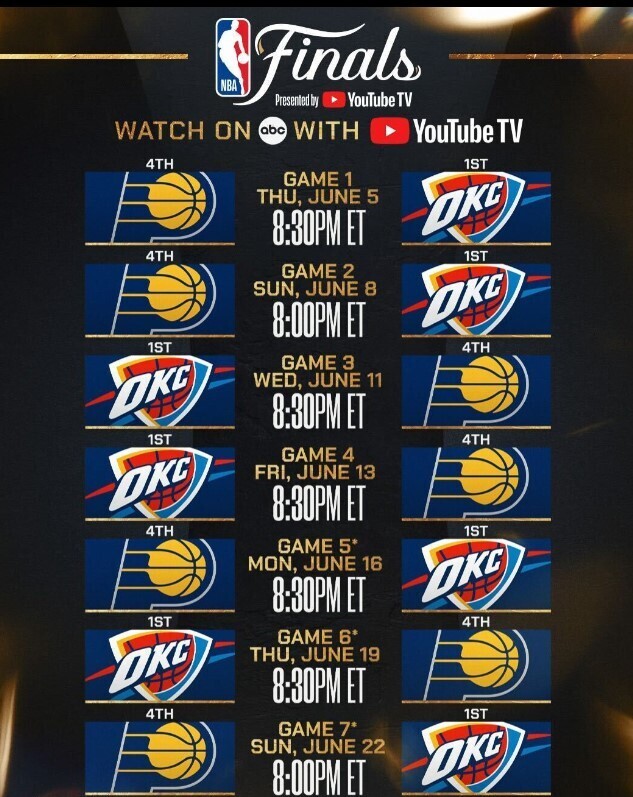 NBA总决赛时间