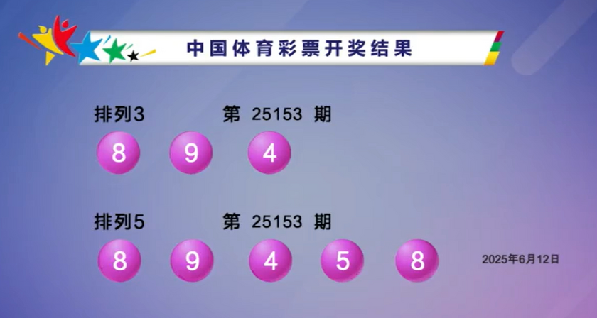 体彩开奖详情