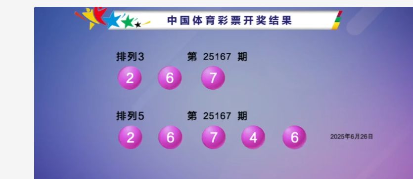 体彩开奖详情