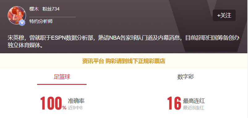 专家樱木八连红，点点关注更多精选赛事不迷路！