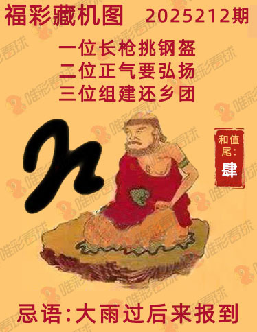 福彩3D藏机图