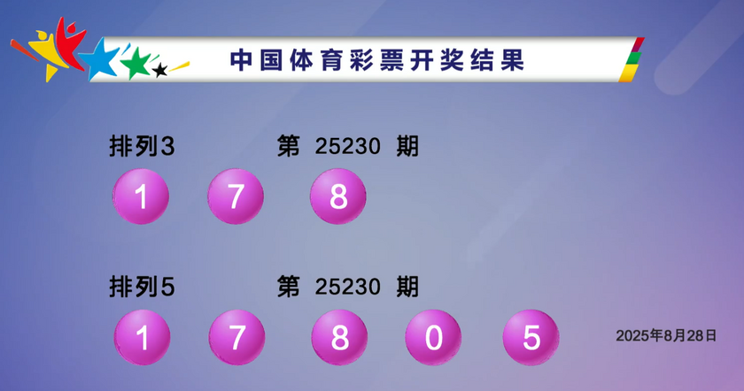 体彩开奖详情