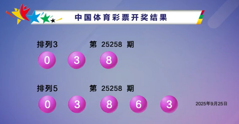 体彩开奖详情