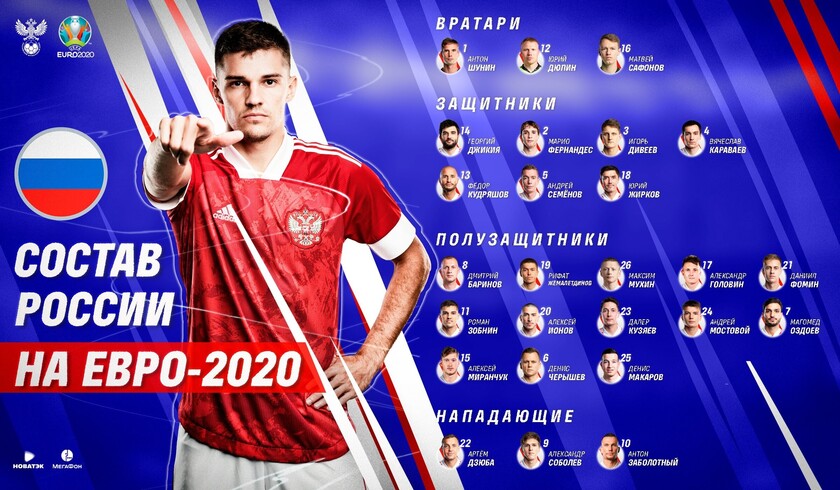 俄罗斯上一场参加国际比赛已经是2020年欧洲杯