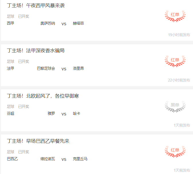 丁爷战绩