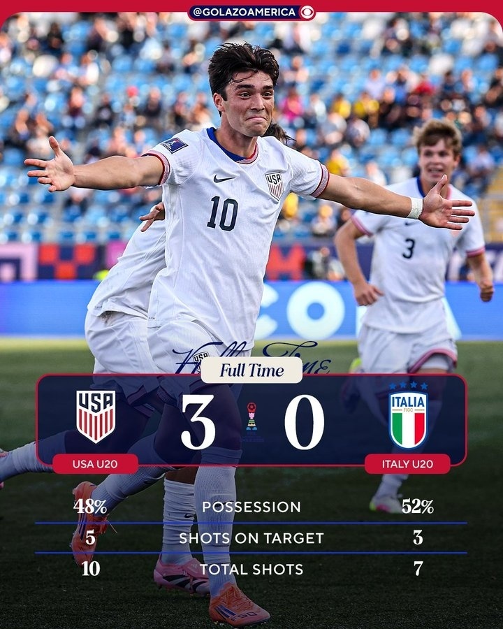 美国3-0意大利
