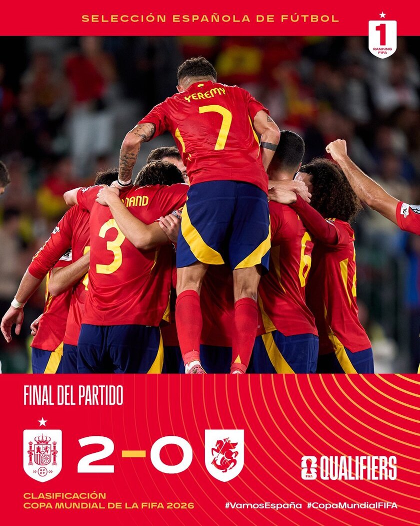 西班牙2-0格鲁吉亚