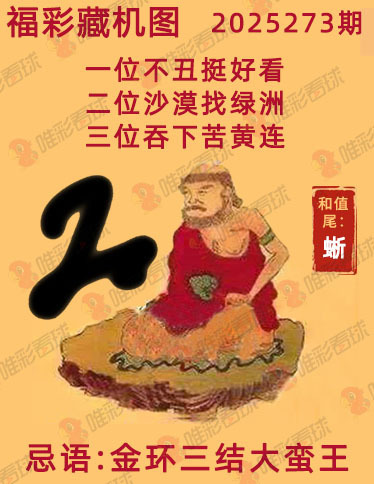 福彩3D藏机图