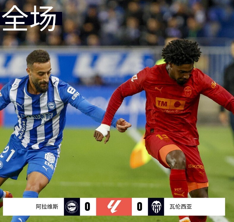 阿拉维斯0-0瓦伦西亚西甲