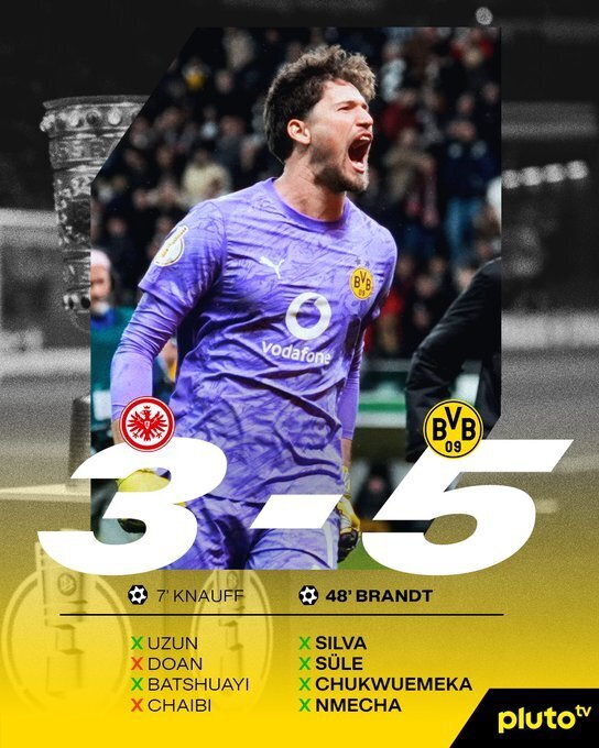 多特蒙德点球5-3淘汰法兰克福