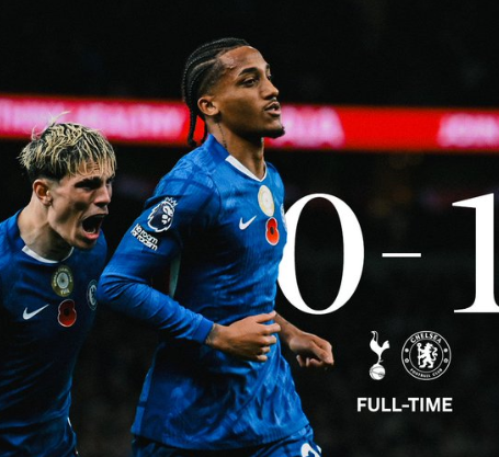 切尔西1-0热刺