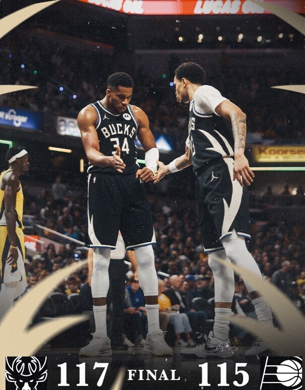 雄鹿117-115步行者