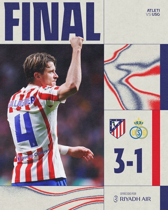 马竞3-1圣吉罗斯