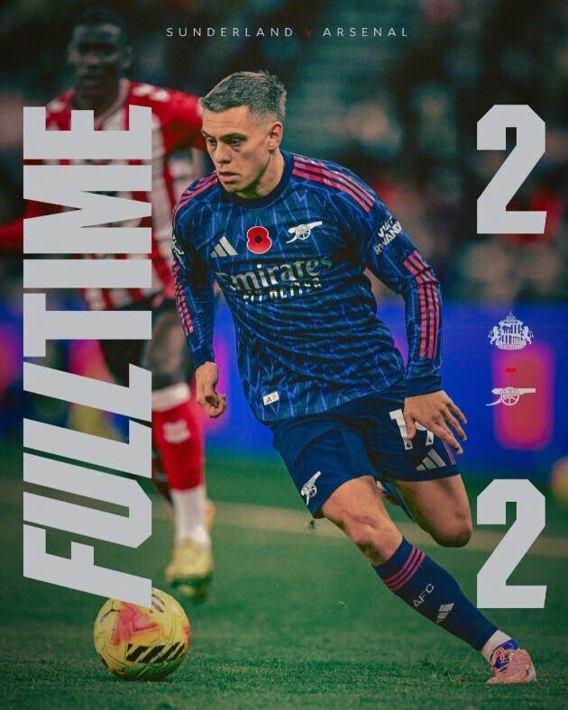 桑德兰2-2阿森纳