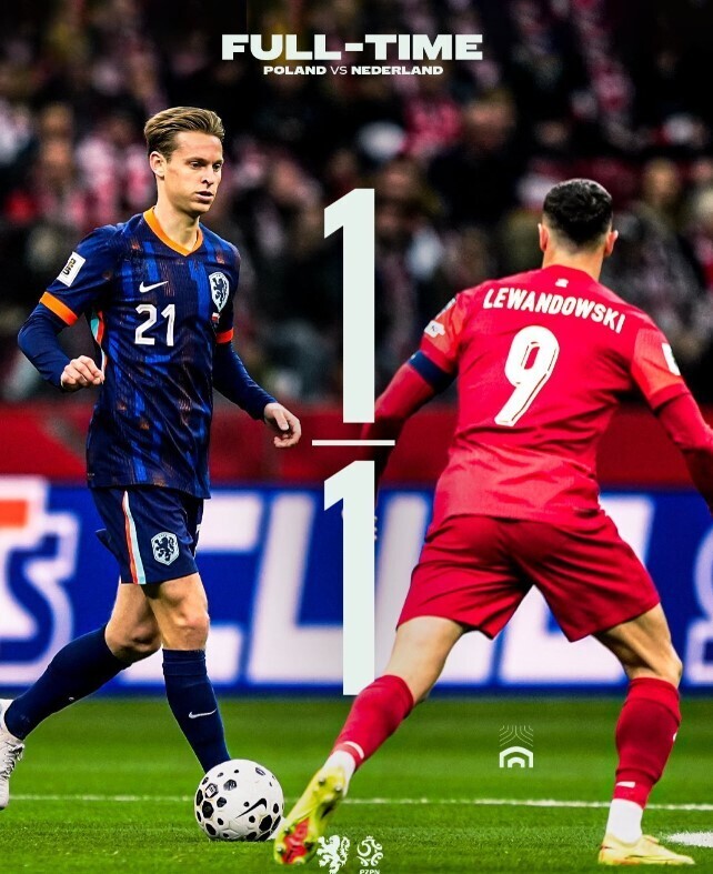 波兰1-1荷兰