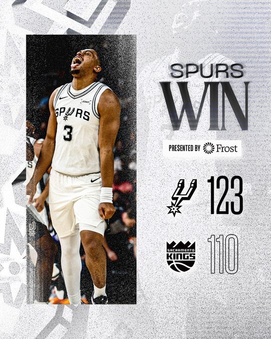 马刺123-110力克国王