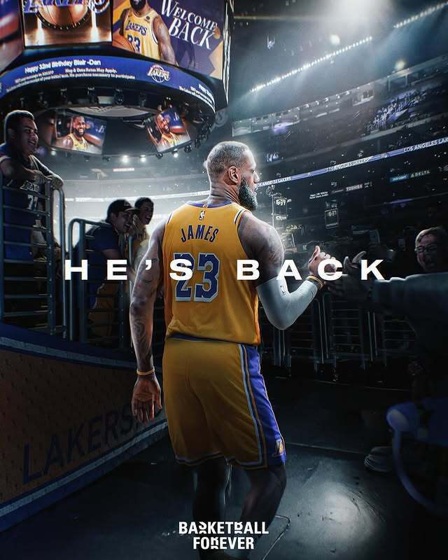 詹姆斯复出
