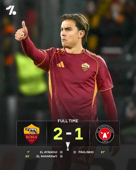 罗马2-1中日德兰