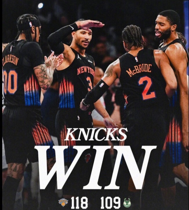 尼克斯118-109雄鹿