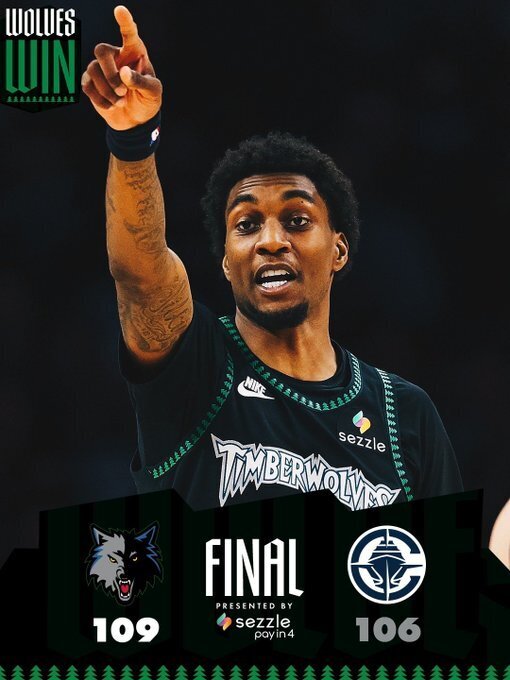 森林狼109-106快船