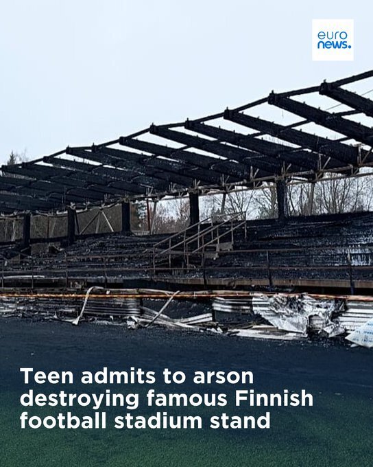 哈卡主场被放火烧毁