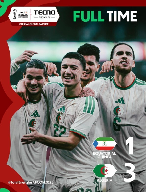 阿尔及利亚3-1赤道几内亚