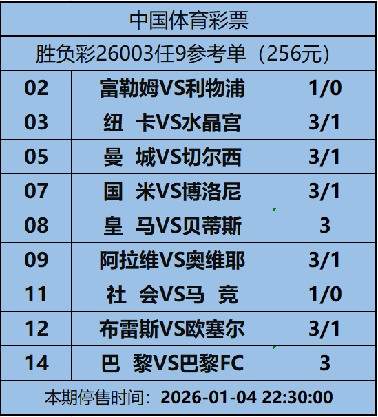 姜山冷门26003期