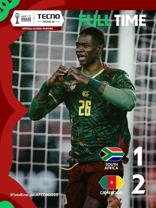 喀麦隆2-1南非