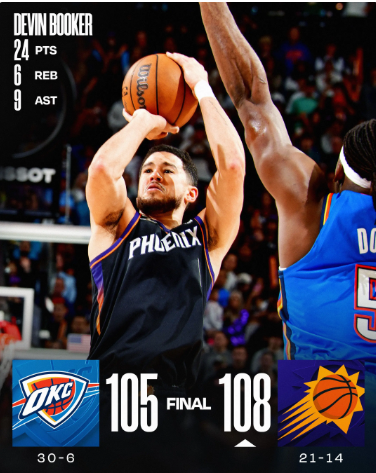 德文·布克绝杀雷霆