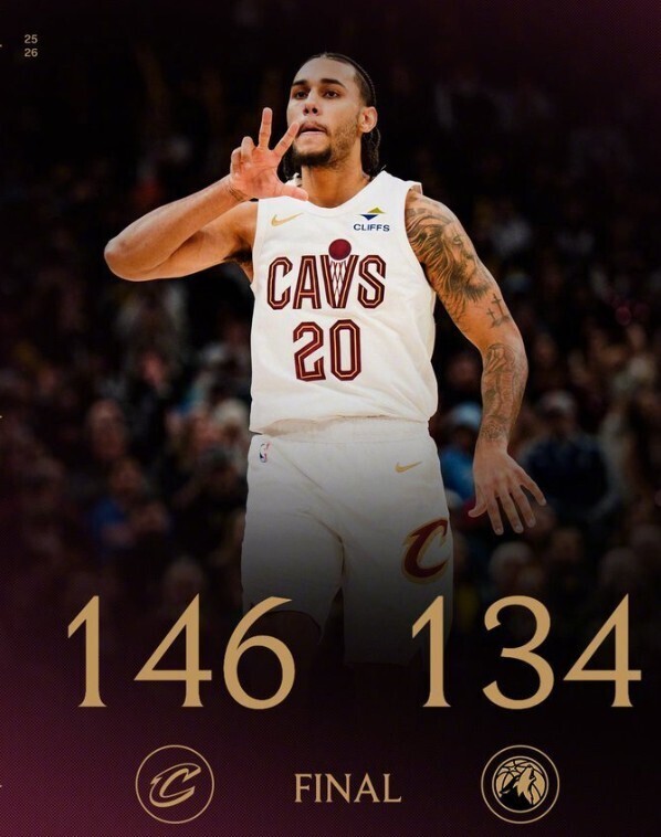 骑士146-134森林狼