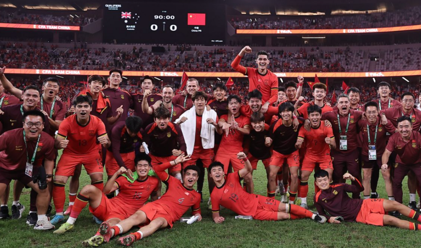 预选赛中国U23曾0-0战平澳大利亚U23