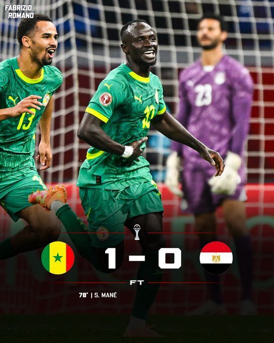 塞内加尔1-0埃及