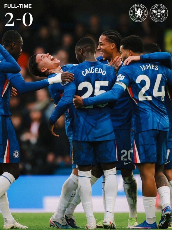 切尔西2-0布伦特福德