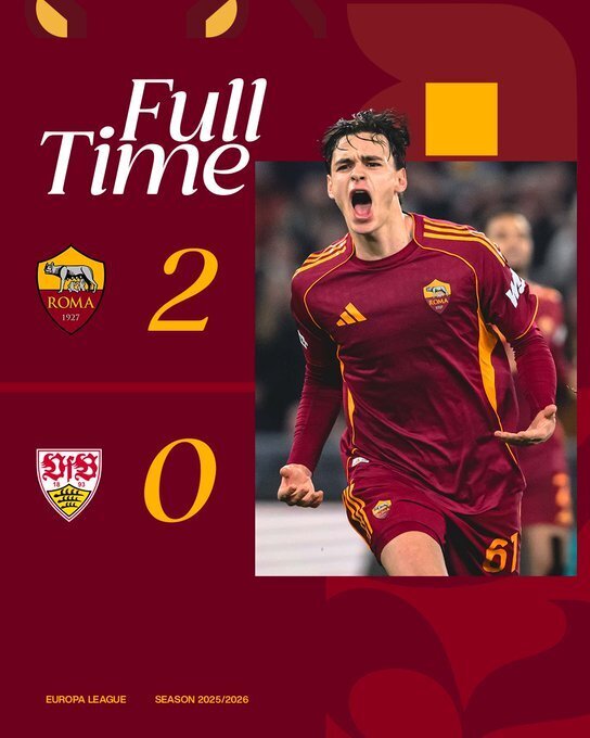 罗马2-0斯图加特