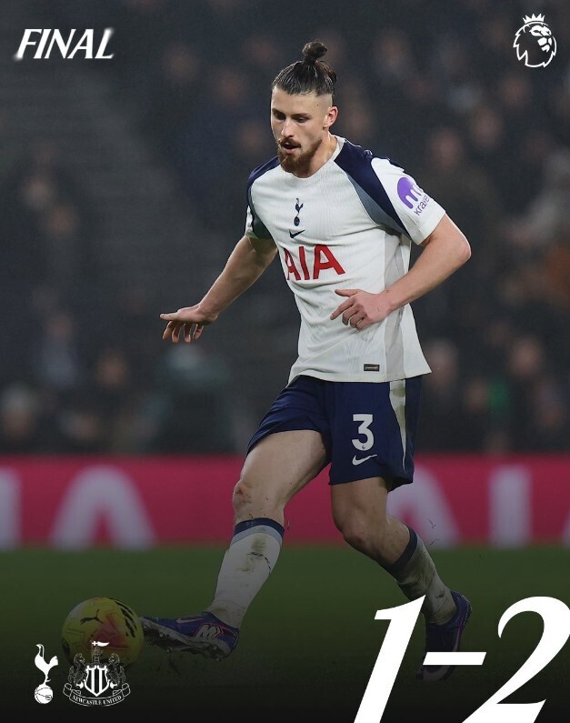 纽卡斯尔联2-1热刺