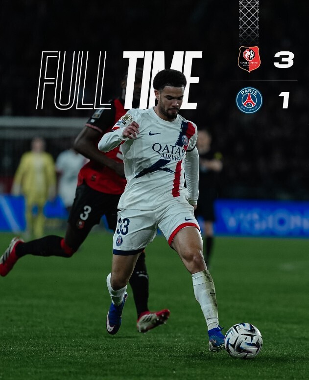 雷恩3-1巴黎圣日耳曼