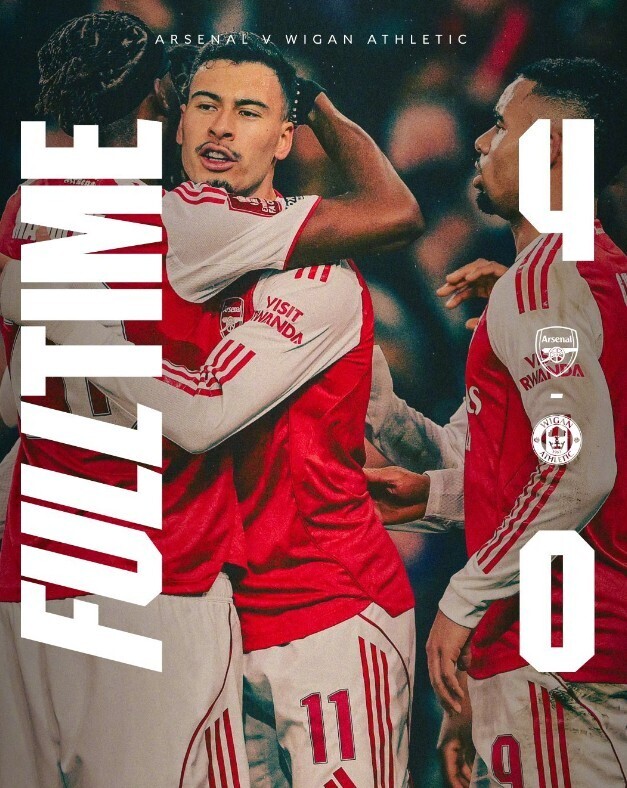 阿森纳4-0维冈竞技