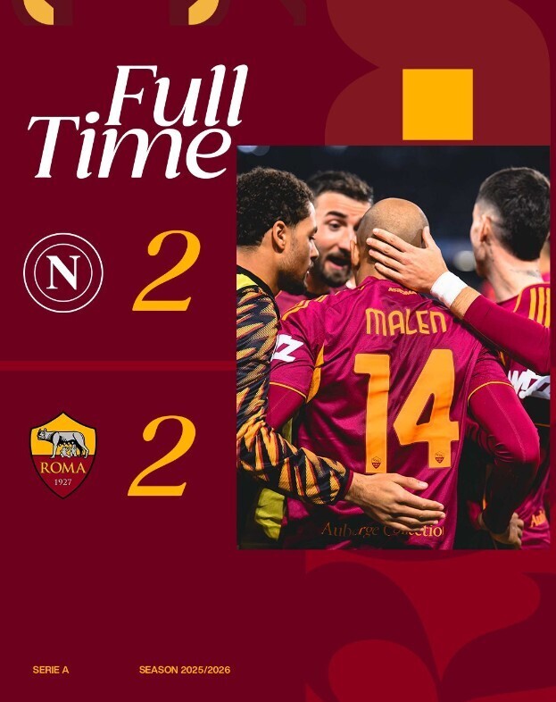 罗马2-2那不勒斯