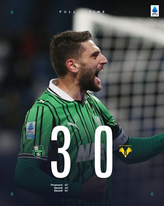 萨索洛3-0维罗纳