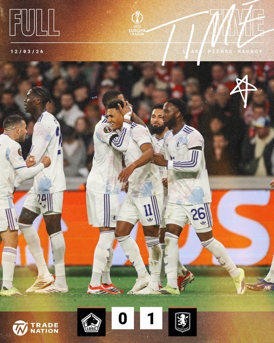 里尔0-1阿斯顿维拉