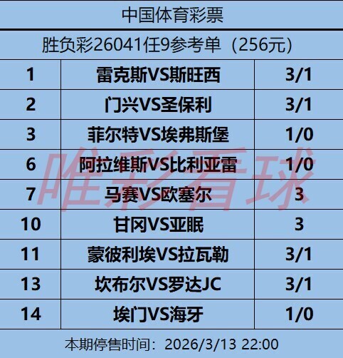 姜山冷门26041期