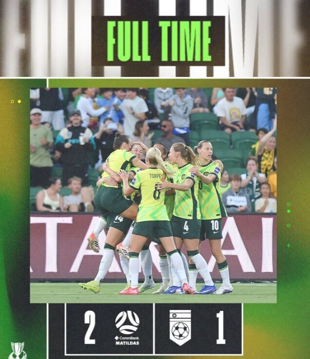 澳大利亚女足2-1朝鲜女足