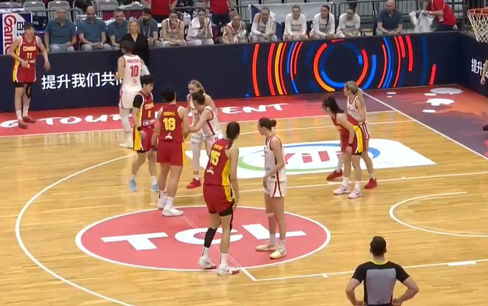 中国女篮VS捷克女篮